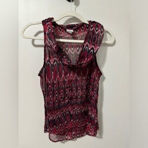 Patterned Sheer Converse‎ Top